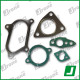 Turbocharger kit gaskets for TOYOTA | 17201-67010